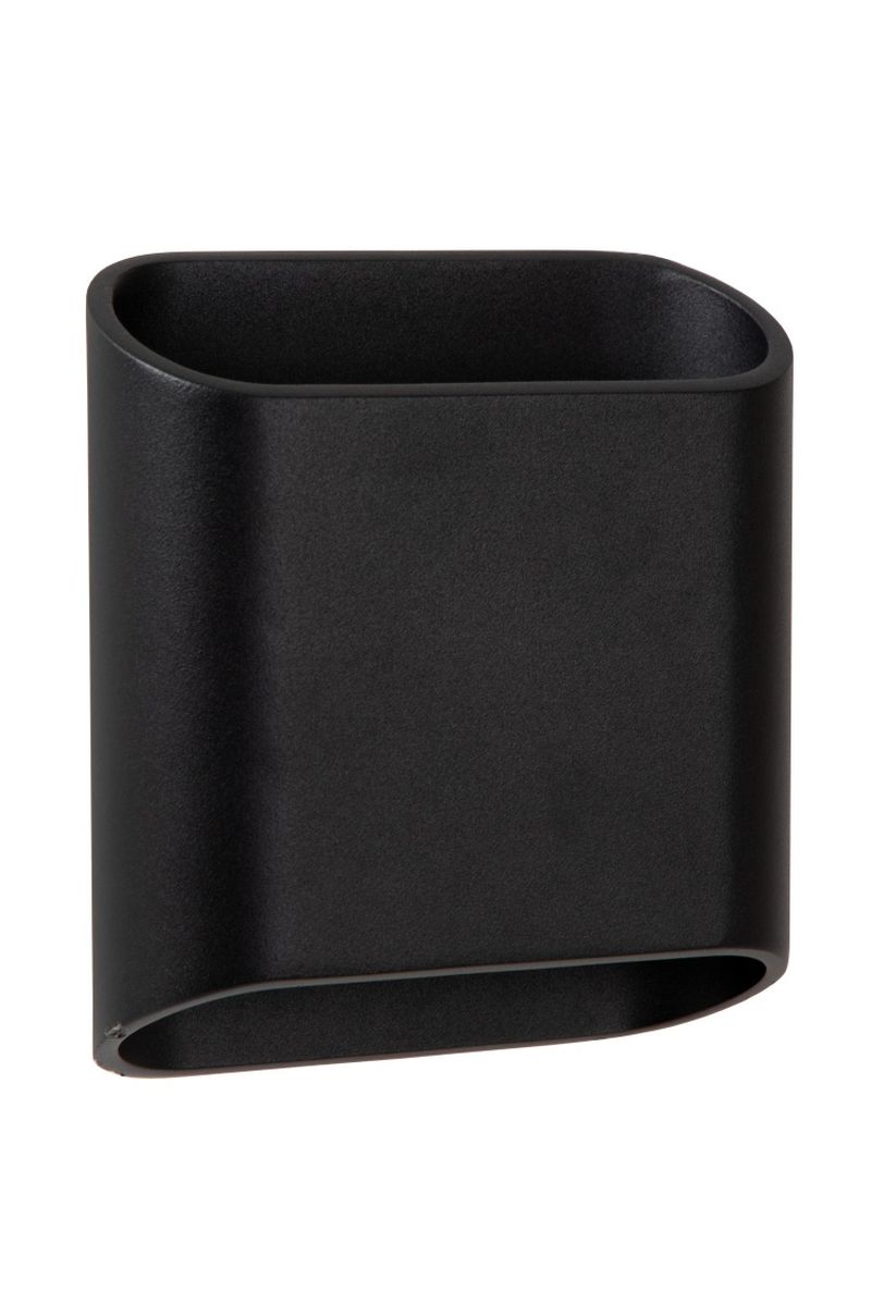 Lucide ATILA - Nástenné svietidlo Indoor/Outdoor - LED Dim. - 2x5W 2700K - IP65 - Čierna